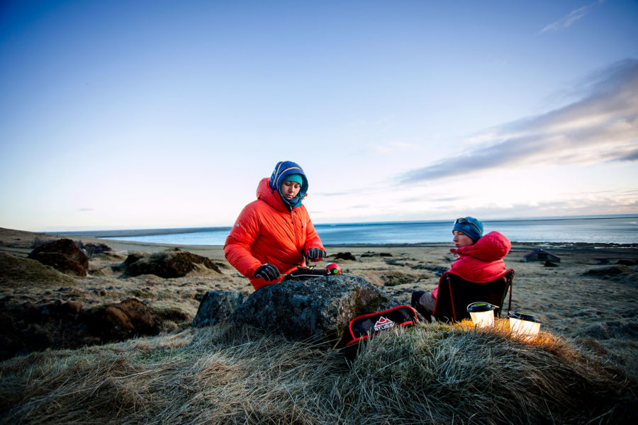 Wintercamping in Iceland